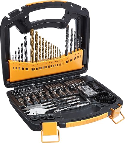 amazon basics Drill and Driver Multi-Bit Set - 100-Piece,Plastic,Strai