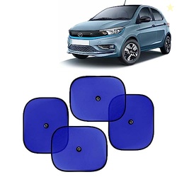 KINGSWAY Car Window Curtain Sticky Sun Shades Compatible with Tata Tia
