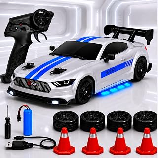 1:24 RC 4X4 Ghost Drift Stunt Racing Toy Car for Kids 4WD Remote Contr
