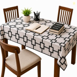 ROYAL-NEST Dining Table Cover for 4 Seater, Polyester Non-Woven Rectan