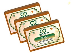 S2M Herbal handmade 100% pure & natural Honey Glycerine Soap 375gm