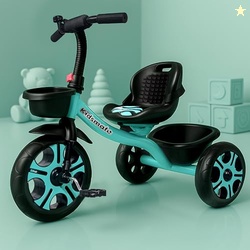 Ninja Plug N Play Durable Kids/Baby Tricycle, Safe & Secure, Storage B