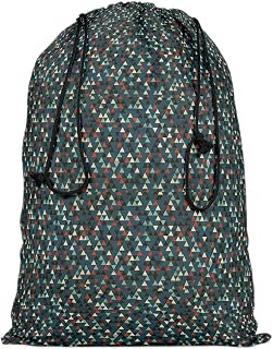 Dark Triangles D1 | Reusable Sack Bag | Bag for Gym, Storage, Vegetabl