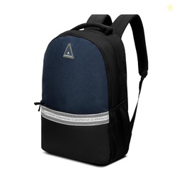 Aristocrat Blake 18L Laptop Backpack (Upto 15.6"),2 Compartments,Blue-
