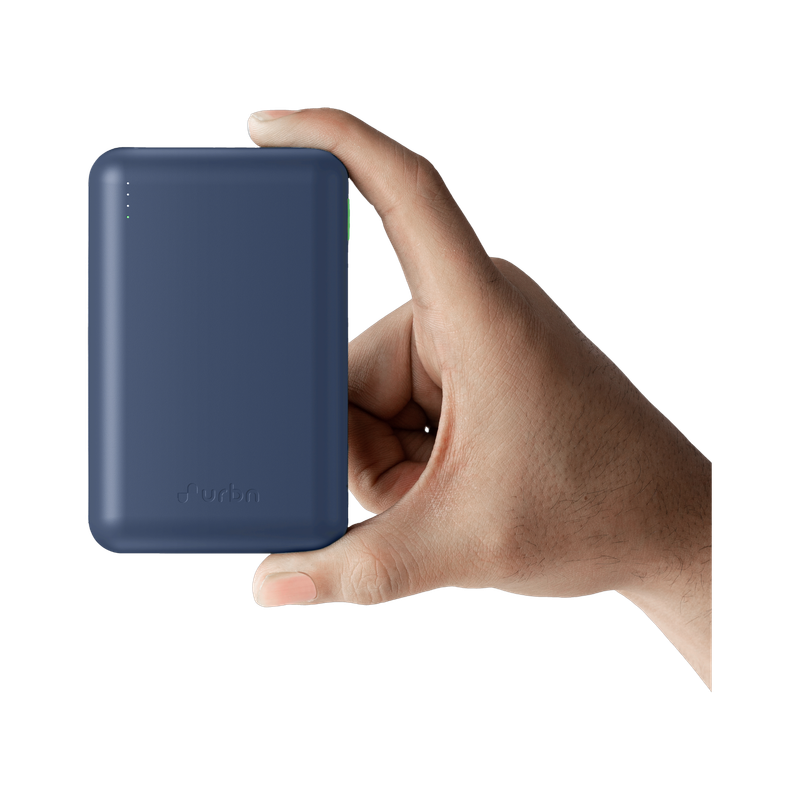 URBN 20000 mAh 22.5 W Pocket Size Power Bank (Blue, Lithium Polymer, F