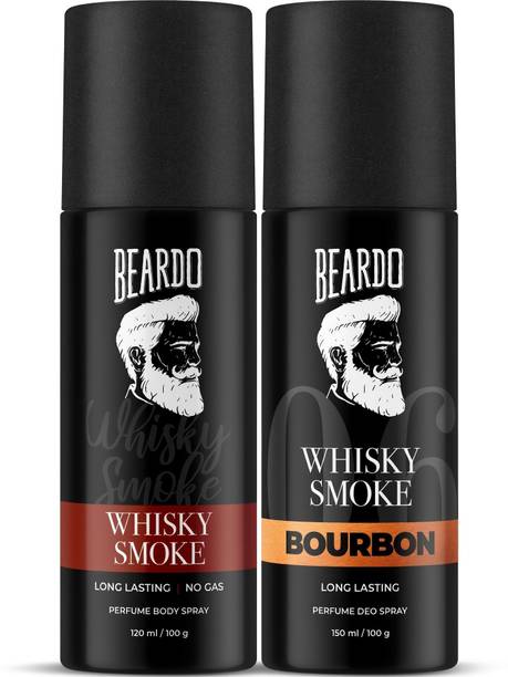 BEARDO Whisky Smoke & Bourbon Body Spray | Long Lasting Deo Sprays Com