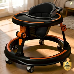 StarAndDaisy Activity Walker (Black, Orange)