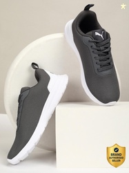 PUMA Plush Comfort Running Shoes For Men (Grey , 9)