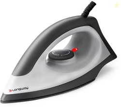 Longway Kwid 1100 W Dry Iron (Black, Gray)