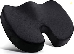 zaxty Orthopaedic Foam Coccyx Cushion Seat for Tailbone Pain, Sciatica