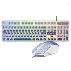 Zebronics Wired Keyboard & Mouse Combo, 104-Key, 1200 DPI,  Key & Mult