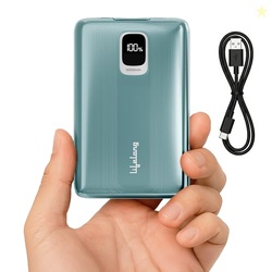 Lifelong Electronics 10000mAh Fast Charging Power Bank with Digital Di