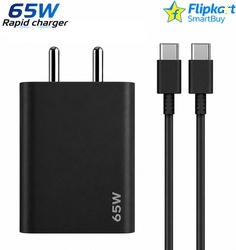 Flipkart SmartBuy 65 W PD 3 A Wall Charger for Mobile with Detachable 