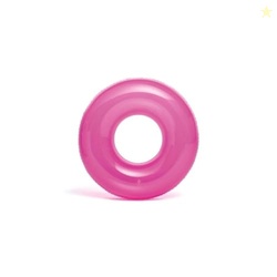30-Inch Transparent Swim Tube, Multi Color