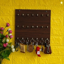 Webelkart Wooden Premium Key Chain Wall Hanging Key Holder- 21 Hooks (