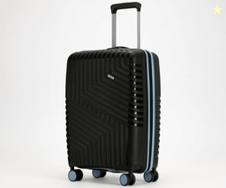 Core Cabin Suitcase 55cm 20 inch Polypropylene Hard Trolley Bag, 8 Spi