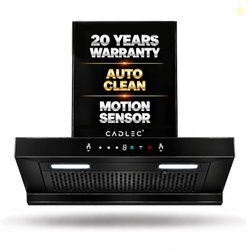 CADLEC PeakFlow 60cm T-Shape Kitchen Chimney | 1400 m/hr High Suction,