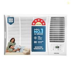 Voltas 1.5 ton 5 Star Inverter Window AC (Copper, 2-in-1 Cooling Modes