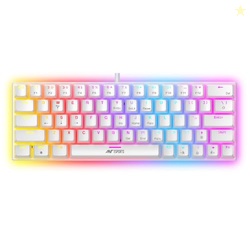 Ant Esports MK1200 Mini 60% Wired Mechanical Gaming Keyboard  Red Swit