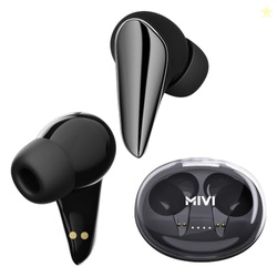 Mivi DuoPods Wave Earbuds, 70H Playtime, Bluetooth 5.3, AI ENC, TWS