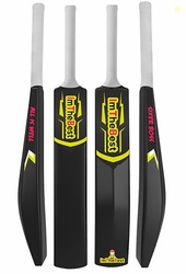 ImTheBest Plastic Cricket Bat Size 4, Hard Plastic Bat, Tennis Ball Cr