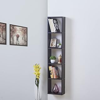 Home Centre | Helios Alton Arvis 5-Tier Book Shelf | for Books and Hom