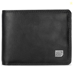 Lavie Sport Banker Classic Bi-Fold Wallet for Men|Matte Finish|2 compa