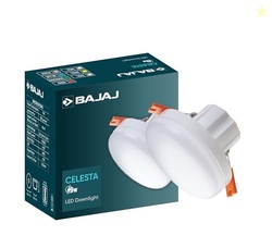 Bajaj Polycarbonate Celesta LED Deep Downlight 9W | for Smaller Spaces