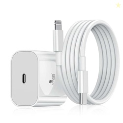 Kratos 20W Original Charger with Lightning Cable Compatible with iPhon
