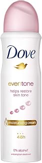 Dove Eventone Deodorant For Women, Antiperspirant Body Spray For Long 