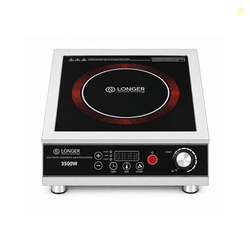 LONGER Commercial Induction 3500W Cooktop | Heavy Duty Stainless Steel