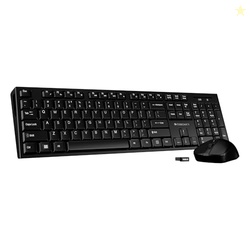 Zebronics Wireless Keyboard & Mouse Combo, 104 UV-Printed Keys,  Key, 