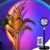 16-Color LED Night Light Sunset Lamp with Remote & USB  360 Rotating P
