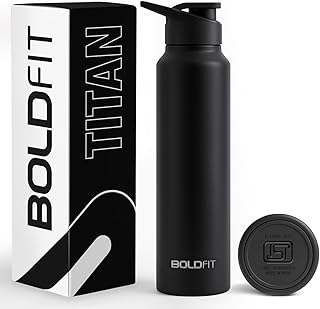 Stainless Steel Water Bottle 1 Litre  BPA-Free, Leak-Proof & Rust-Free