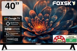 Foxsky 101.6 cm (40 inches) Full HD Smart QLED 40FS Google TV Foxsky 1