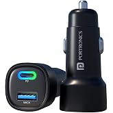 Car Power 30 Dual Output Fast Car Charger with 30W Type-C PD & 30W USB