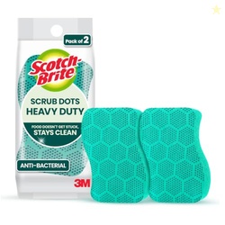 Scotch-Brite Heavy Duty Scrub Dots for Powerful Scrubbing, Suitable fo