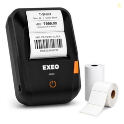 EX58C Portable Bluetooth Thermal Label & Receipt Printer | 2 Inch (58m