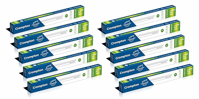 Crompton Laser Ray Smile 1 Feet 5W LED Batten| Energy Efficient Batten