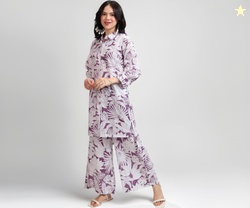 Vishudh Women's Co-ord Set | Trendy Matching Set for Casual & Chic Loo