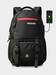 WROGN Large 40 L Laptop Backpack ASHPER Unisex with USB Port and Rain 