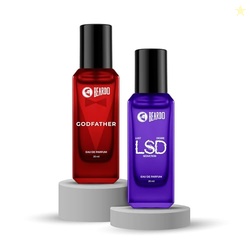 Midnight Legacy Combo for Men- LSD & GodFather Perfume for Men (20ml x