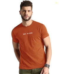 Noble Monk Men's Solid Modern Fit T-Shirt
