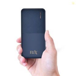 FLiX New Launch PowerXtreme 10,000mAh 12W Slim Power Bank,USB C/Micro 