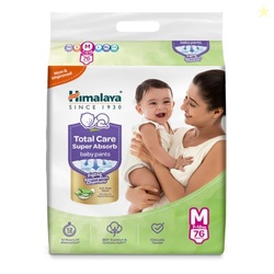Himalaya Total Care Super Absorb Baby Pants Diaper | Size M (Medium) 7