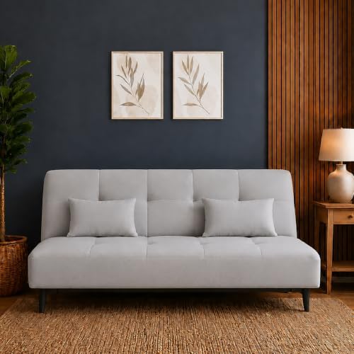 Centuary Sleepables Easy Flip Sofa-Cum-Bed 6x4 ft | 3-in-1 Convertible