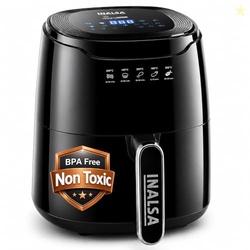 INALSA Air Fryer 4.2 ltr|1400 W with Air Crisp Technology|Temperature 