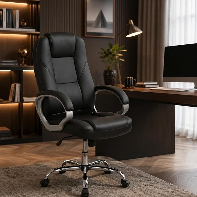 Oakcraft Premium Ergonomic Office Chair  Adjustable Swivel Desk Chair 