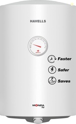 HAVELLS 35 L Storage Water Geyser (Monza Nu 35, White, Grey) (White, G