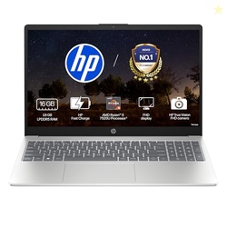HP 15, AMD Ryzen 5 7520U (16GB DDR4, 512GB SSD) FHD, Anti-Glare, Micro